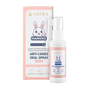 [AUTHENIC] Hanoko Abera Nano Anti-Caries Spray - For children - Improve tooth decay, reduce yellow stains and bring fresh breath Oral Evening