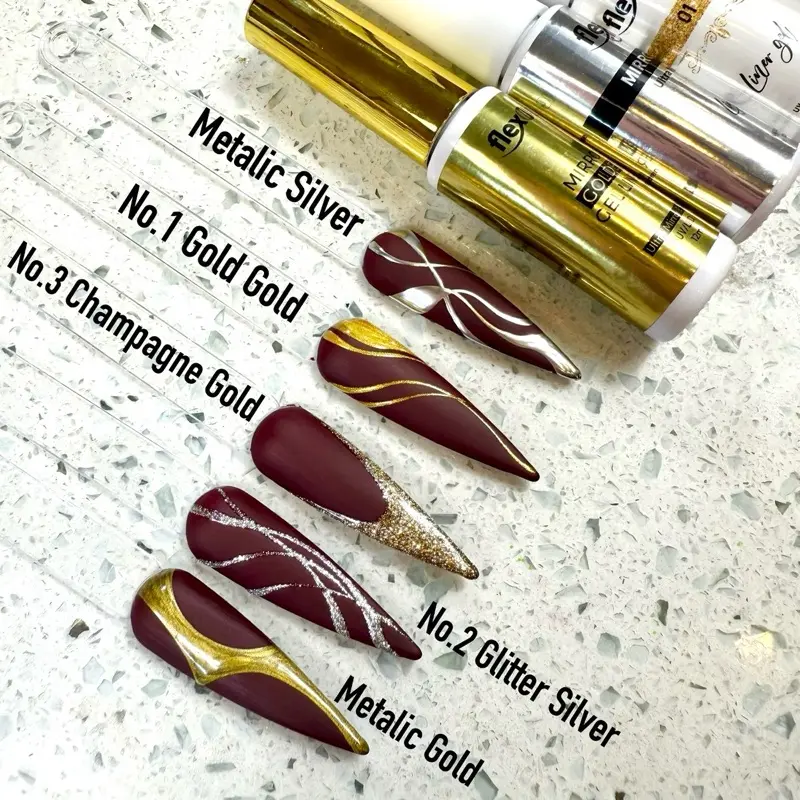 Shinny Painting Gel - 12ml with Pointy Brush Shinny Painting Gel - 12ml with Pointy Brush