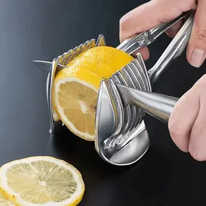 Alloy Multifunctional Fruit Slicer Vegetable Slicer Manual Lemon Tomato Egg Spinach Cutter Household Kitchen Cutting Tool