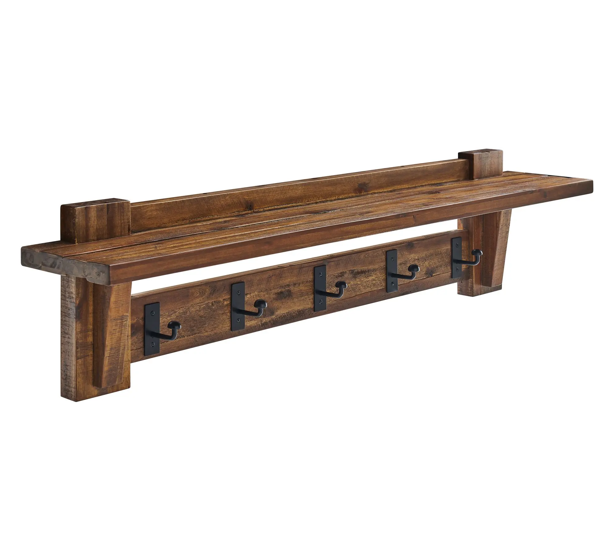 Alaterre Furniture Durango Industrial Entryway Wood Coat Hook