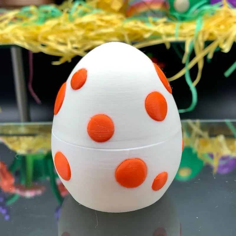 Orange and White