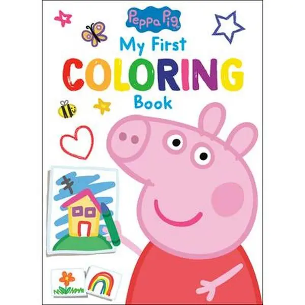 Peppa Pig: My First Coloring Book (Peppa Pig) -- Golden Books - Paperback