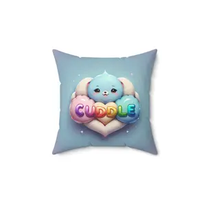 Rainbow Bliss Cuddle Pillow - Cozy Home Decor Accent