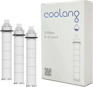 Sediment Filter - Exclusive Fit for Coolang Shower Heads, Efficient Particulate Removal, Hassle-Free 3-Pack Replacement, NSF Certified Stability, Lasts 1-2 Months - Crafted in Korea.