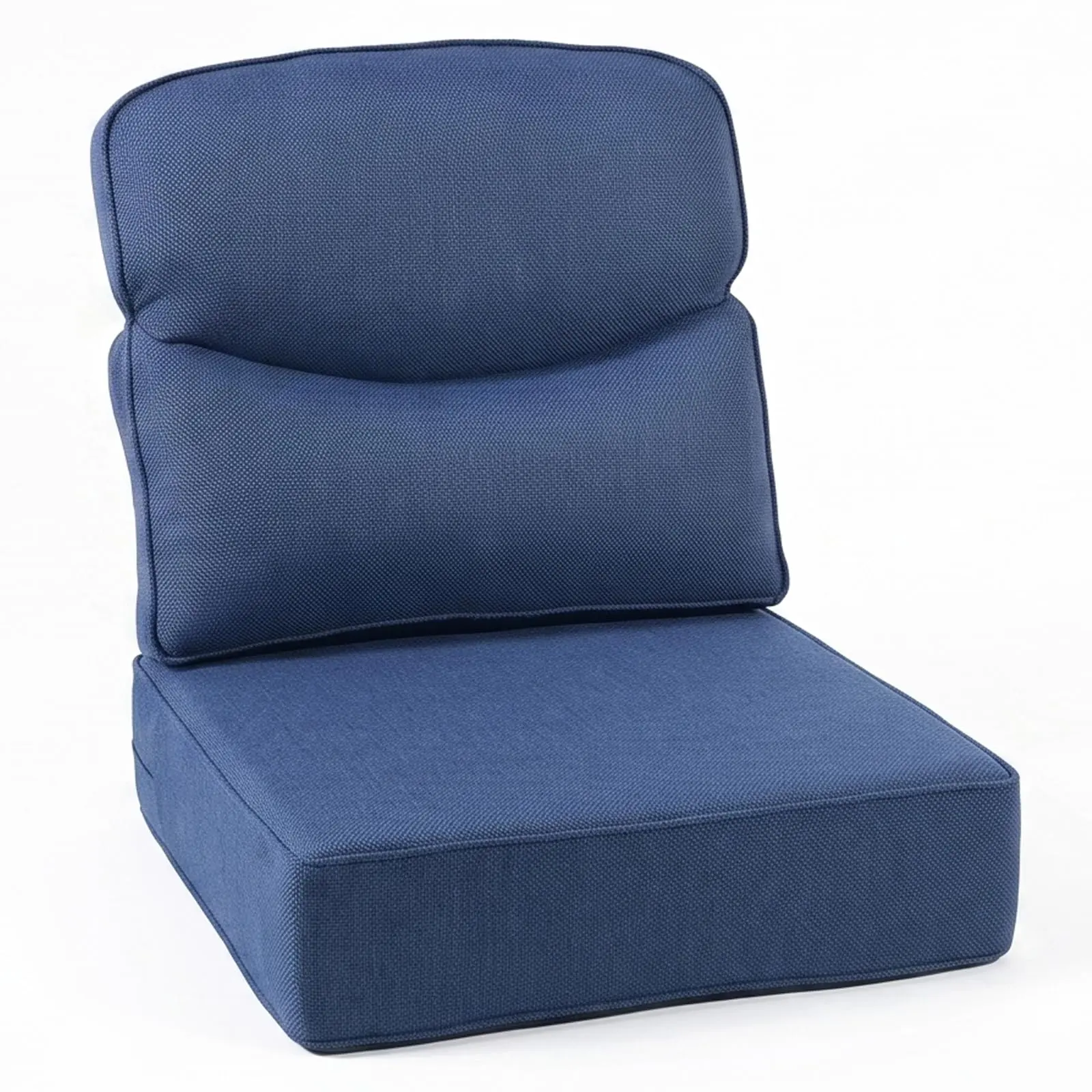 Belord Outdoor Replacement Cushions, Smile Beige Patio Furniture Cushions, Thick Seat & Back Cushions for Outdoor Sofa Chair, Deep Seat Cushion