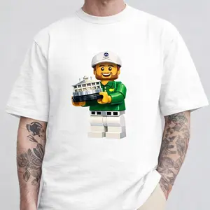 [Sale Up To 50%] Bryson DeChambeau Masters Champion Shirt, Golf LEGO Style Graphic Tee, Augusta Trophy Winner Design, Funny Golf Fan Apparel, Unique Golf Lover Gift