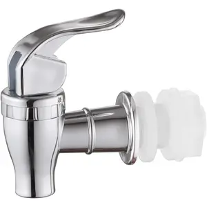 Push Style Replacement Spout Spigot Faucet for Beverage Drink Dispenser Carafe and Water Dispenser