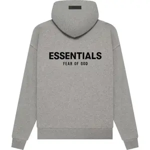 Fear of God Essentials Hoodie FW22 (Dark Oatmeal) Authentic Brand New Fashion Streetwear Hypebeast Limited Gift The Best Gift for Your Beloved
