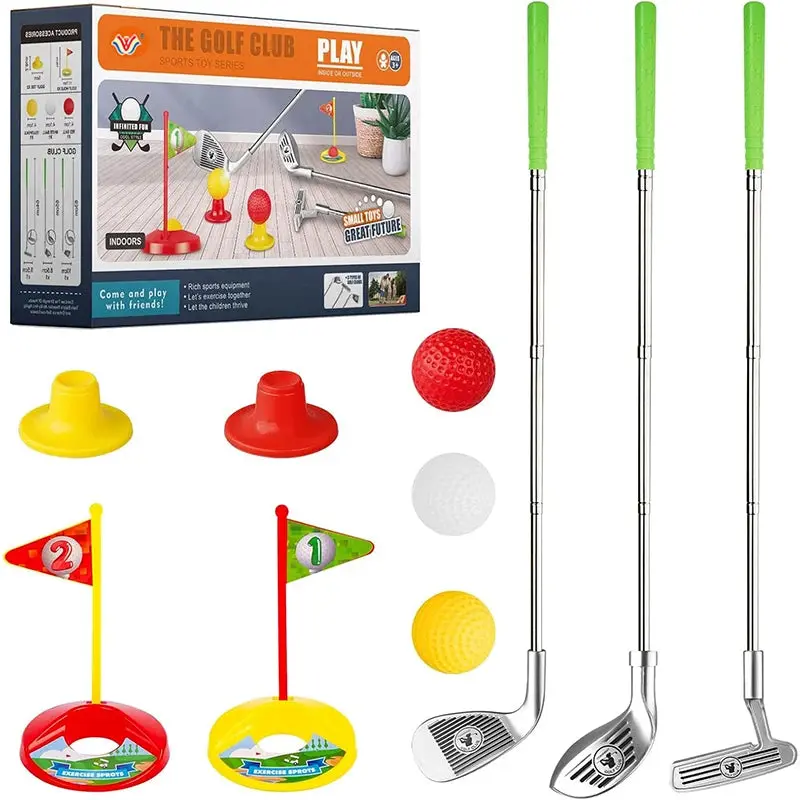 Junior Retractable Golf Club Set