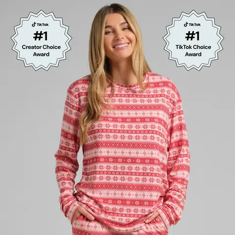 Comfrt | Cloud Lounge Long Sleeve Tee | Everyday Super Soft Stretch Long Sleeve Top