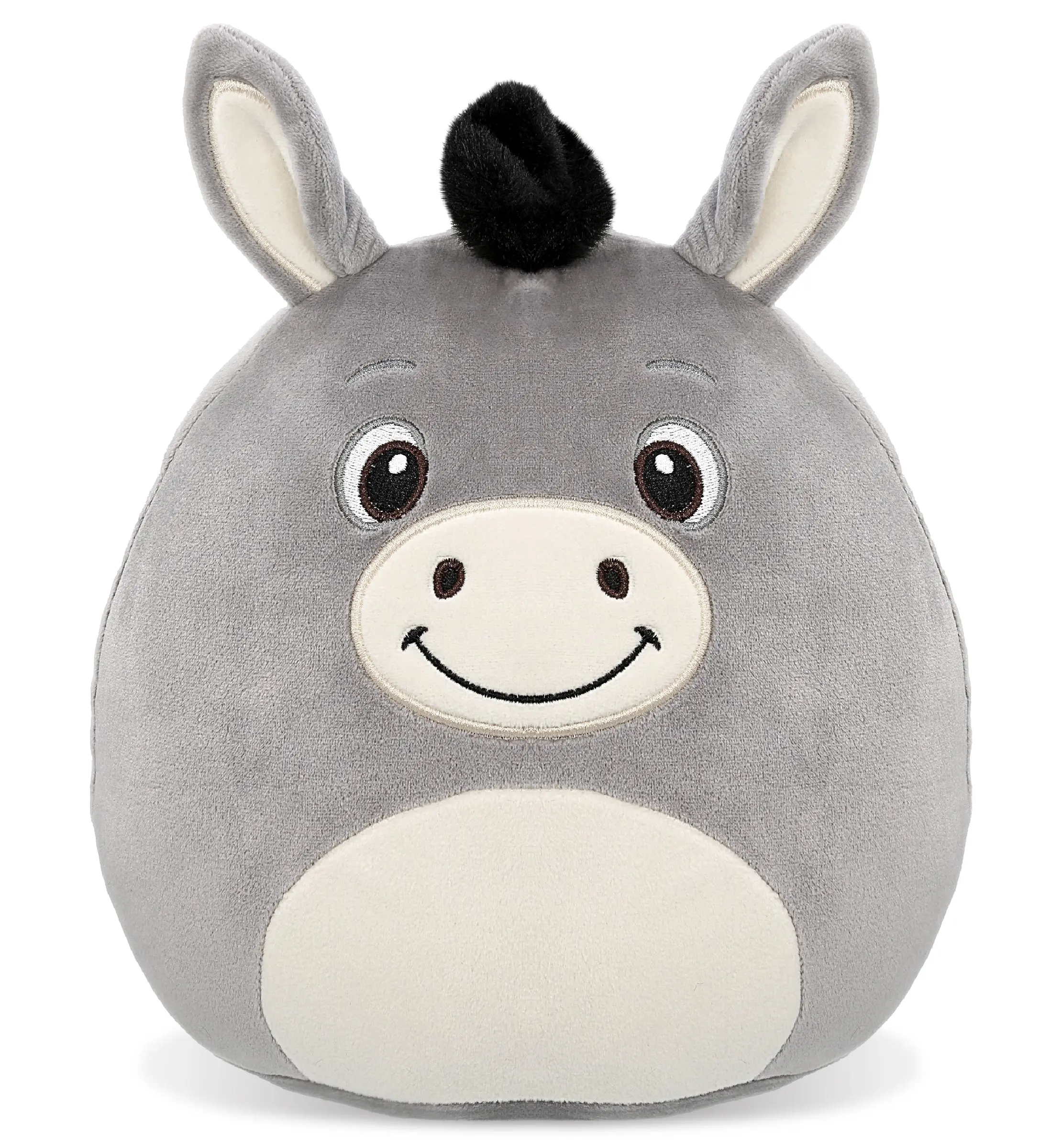 DOLLIBU SNUG-MOOSHIES Plush Stuffed Toy - 10" Donkey Plush Stuffed Toy, Plush Stuffed Toys