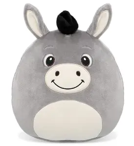 DOLLIBU SNUG-MOOSHIES Plush Stuffed Toy - 10" Donkey Plush Stuffed Toy, Plush Stuffed Toys