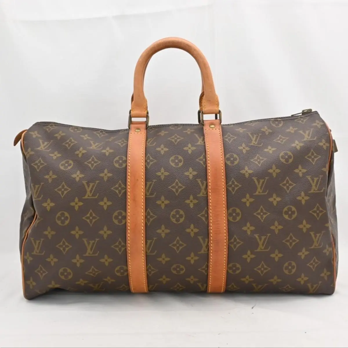 Pre-owned Louis Vuitton As Shown Tote Bags Monogram Keepall 45 Bag lv8936ss