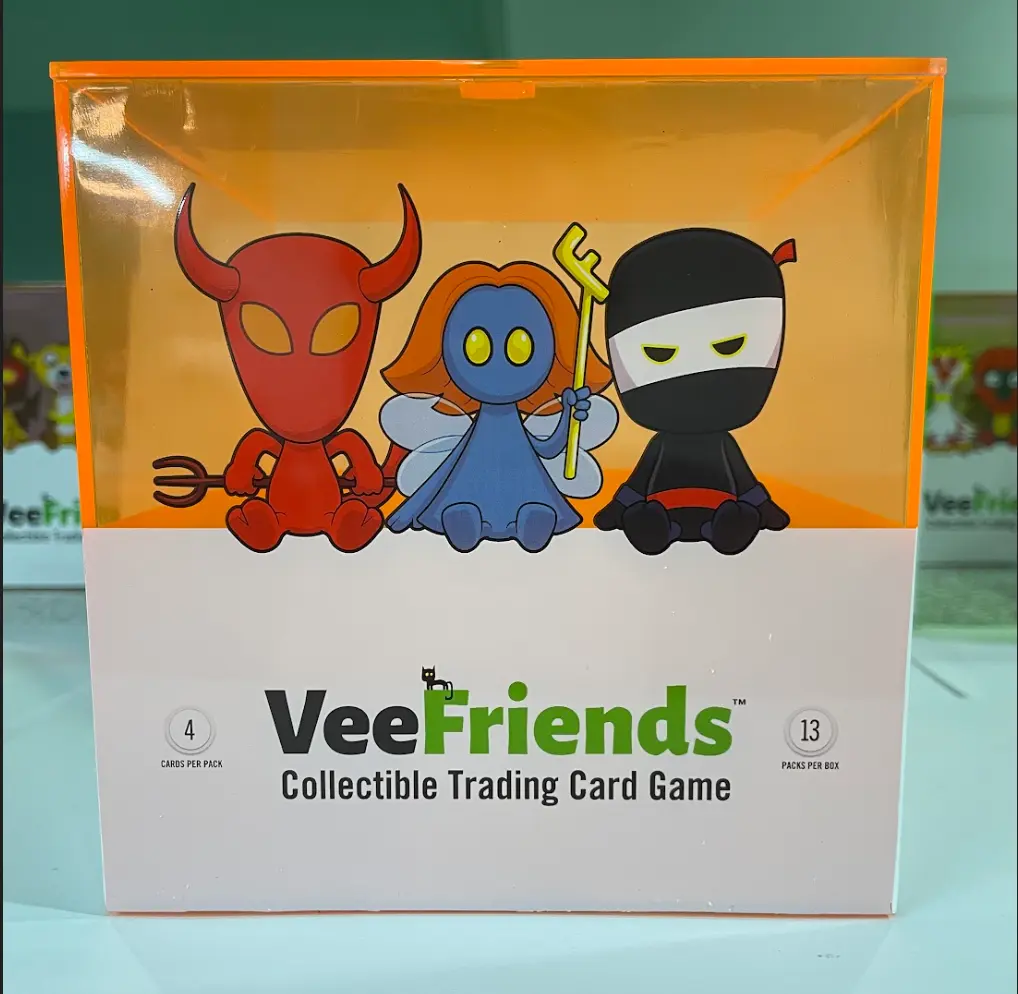 VeeFriends Trading Card Box - 13 Packs / 52 Cards - Factory Sealed - Collectible Trading Card Game - Perfect for Collectors