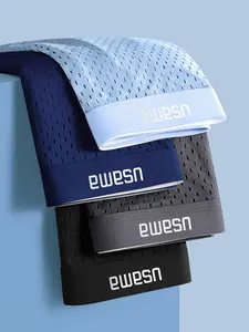 Men's Boxer Briefs, Casual Sports Underwear, Soft Breathable Fabric, Medium Elasticity Design, Multiple Colors Available, Comfortable S-3xl for Everyday Wear, Underwear Boxers