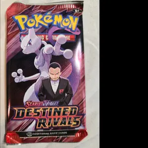 Pokémon Destined Rivals Scarlet & Violet 10 Card Booster Pack - Additional Game Cards for Collectors