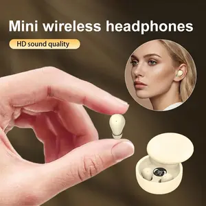 MANGOINTL  Mini Invisible Headphones Bluetooth 5.4 True Wireless In-Ear Earphones sport Audio Earbud audifonos bluetooth wireless headphones noise cancelling headphones gamingheadset