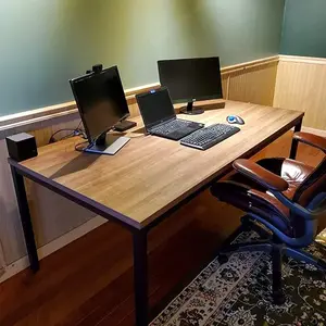 Orenfort desktop computer desk, home gaming desk, office desk, minimalist study desk, writing desk