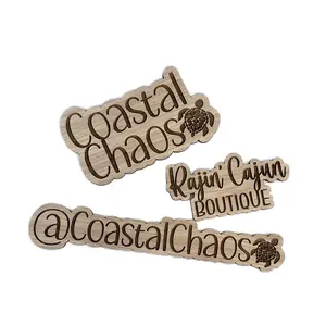 Physical Watermark for Businesses and Creators - Customizable Design for Professional Use Wooden