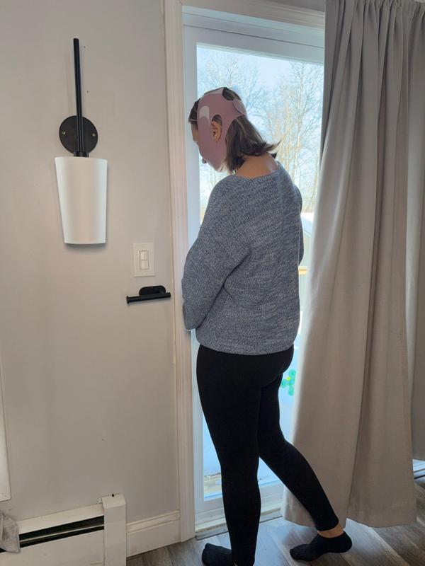 Reusable V-Line Lifting Mask Double Chin Reducer Face Contouring Skin Tightening Strap for Enhanced Facial Appearance Secure Fit