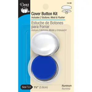 Cover Button Kit, Nickel