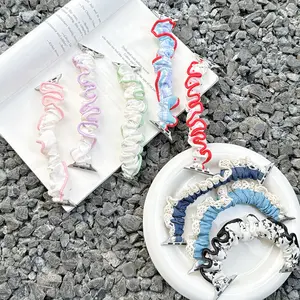 Sweet Cute Elastic Hair Tie Band for Apple Watch, Multiple Colors & Patterns Available, Perfect for Casual Daily Wear