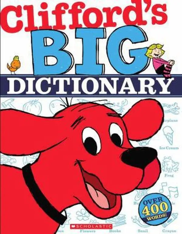USED Book - Clifford's Big Dictionary by Scholastic (Hardcover) - english