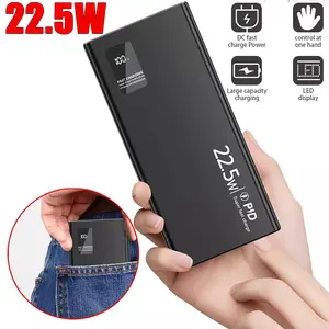 New Upgrade 20000mAh High-Capacity Power Bank - PD22.5W USB Fast Charger Household Battery with Fast Charging, Emergency Power Backup for Outdoor Camping and Multiple Device Models, the Best gift for Festival