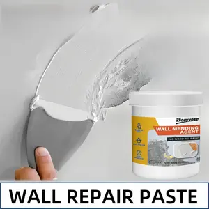 Doeyvose Wall Repair Paste, Waterproof Easy-To-Use Quick Drying Plaster & Floor Filler, Ideal for Home Renovation, Durable and Long-Lasting Solution