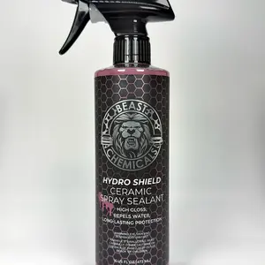 Beast Chemicals Hydro Shield Ceramic Spray Sealant-High Gloss, water Repellent, Long-Lasting protection