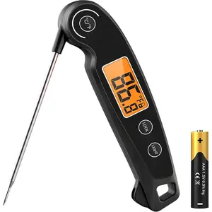 TP605  Read Meat Thermometer for Cooking,  Digital  Thermometer with Large Backlit LCD, Kitchen Thermometer for Grilling,  & Candy Making (Previously )