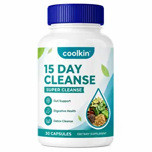 Coolkin 15 day gut cleansing Health Supplement,Support gut and digestive health,30 Capsules