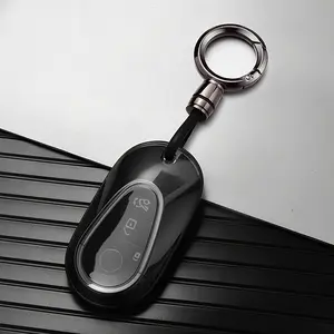 Fit for Mercedes-Mercedes Key Case, Fit for a C E S Class W206 W223 S350 C260 C300 S400 S450 S500 GLC CLS GLB GLE GLS AMG Car Key Protector High-End Key Accessories