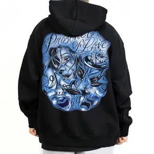 Prisxx OF LOVE, Smile Now - Unisex Hoodie Sweatshirt T-Shirt Oversized Outfits Casual, Chicanos Clothing, Cholo Clothes Mexican Style