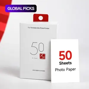 2* 3 Inch Graph Paper for Mini Printer, 20/50 Sheets/box Self Adhesive Photo Paper, Office Stationery & Supplies for Home School Office, Diy Sticker Paper #GLOBAL PICKS