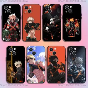 H-Hero Katsuki B-Bakugos Phone Case For iPhone 17,16,15,14,13,12,11,Pro,XS,Max,XR,Plus,E,SE4,Mini Black Soft Cover