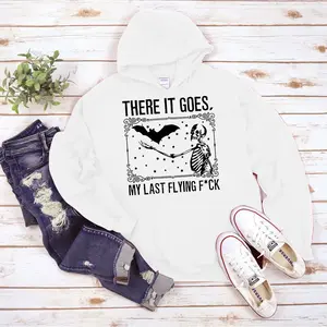 Funny Halloween There It Goes, My Last Flying F*ck Hoodie and Sweater; T-shirt