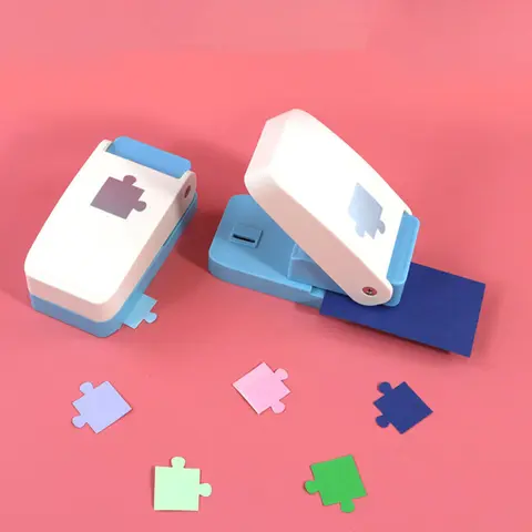 GoodLittleGoods DIY Puzzle Maker Machine, Smooth Cutting Puzzle Punch for Crafting, Scrapbooking, Custom Greeting Cards, and Albums, Create Personalized Puzzle Pieces for Arts and Crafts Projects, Photo and Paper Cutter for Creative DIY Gifts