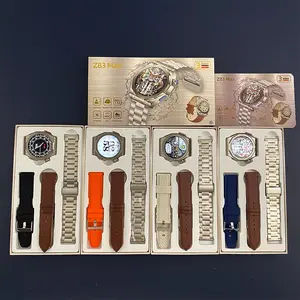 2024 Smart Watch Wireless Charger NFC Bluetooth Call Compass Al Vocie Outdoor Sport Tracker Smartwatch