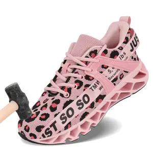 Steel Toe Shoes for Women Safety Work Sneakers Lightweight Comfortable Slip Resistant Shoes Footwear Girl