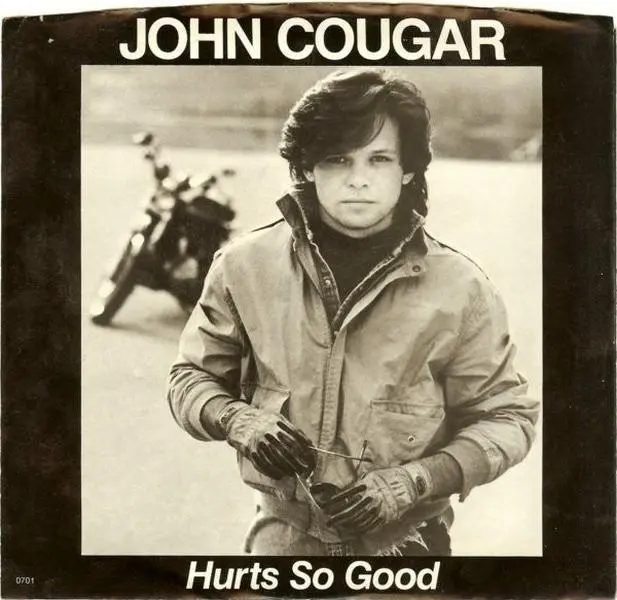 John Cougar Mellencamp - Hurts So Good (7", Single, Styrene, Bes)