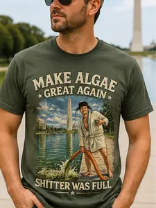 Reflecting Pool Make Algea Great Again Shirt, Shitt3r Was Full Shirt, Team Algae Shirt