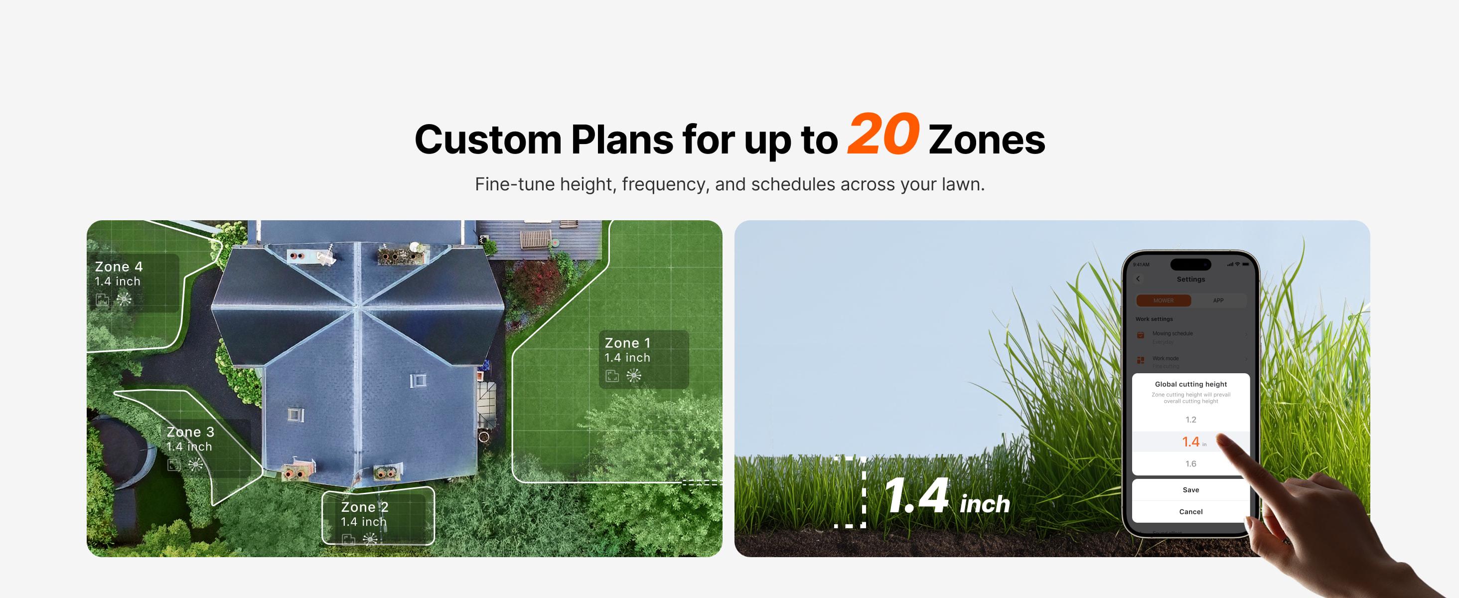 Segway Navimow i215 LiDAR Robot Lawn Mower, Wire Free Robotic Lawn Mower for 0.37 Acre, LiDAR & Vision Dual Fusion, Auto Mapping, Off-Road Wheels for 45% Slopes, Quiet 59 dB(A) Mowing zero  turn  mower summervibes