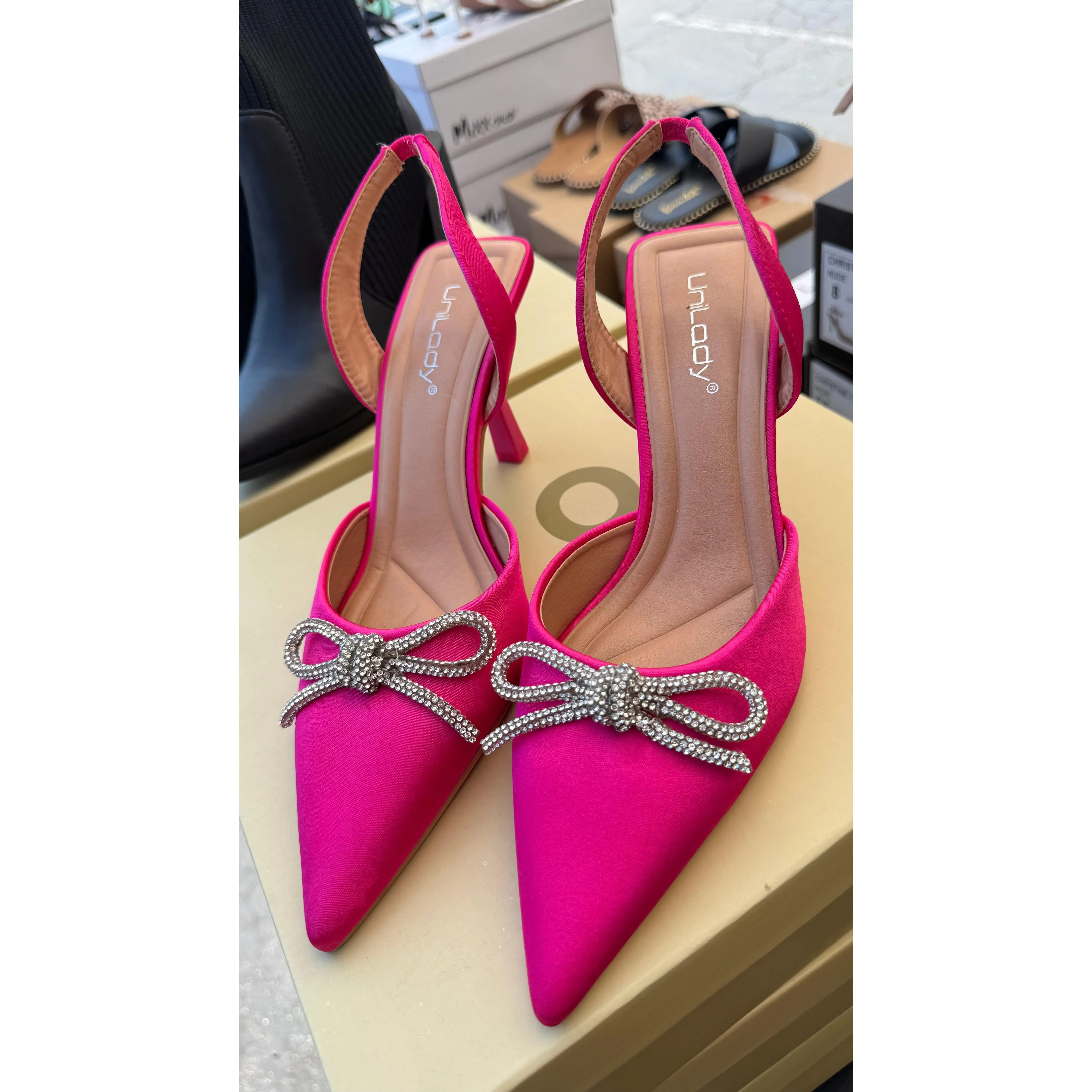 Velvet Vogue Heels