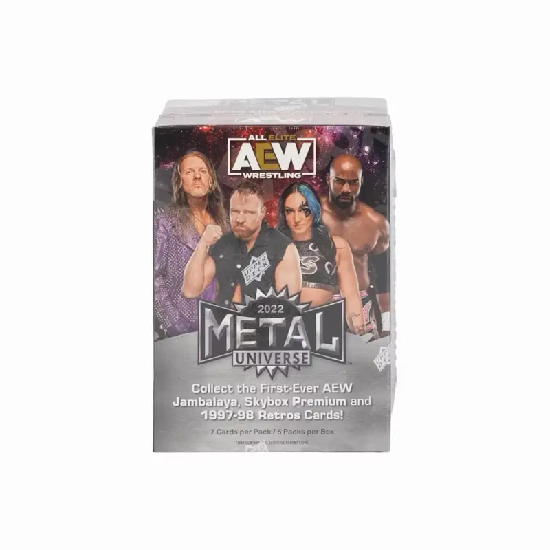 2022 Upper Deck AEW Metal Universe Blaster Box