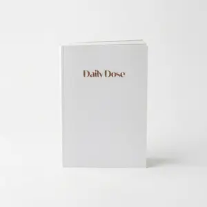 Daily Dose Journal - Simple Design, Lightweight & Portable Journal for Daily Use