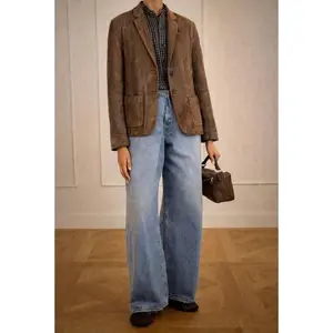 Pre-Owned Vince Leather jacket