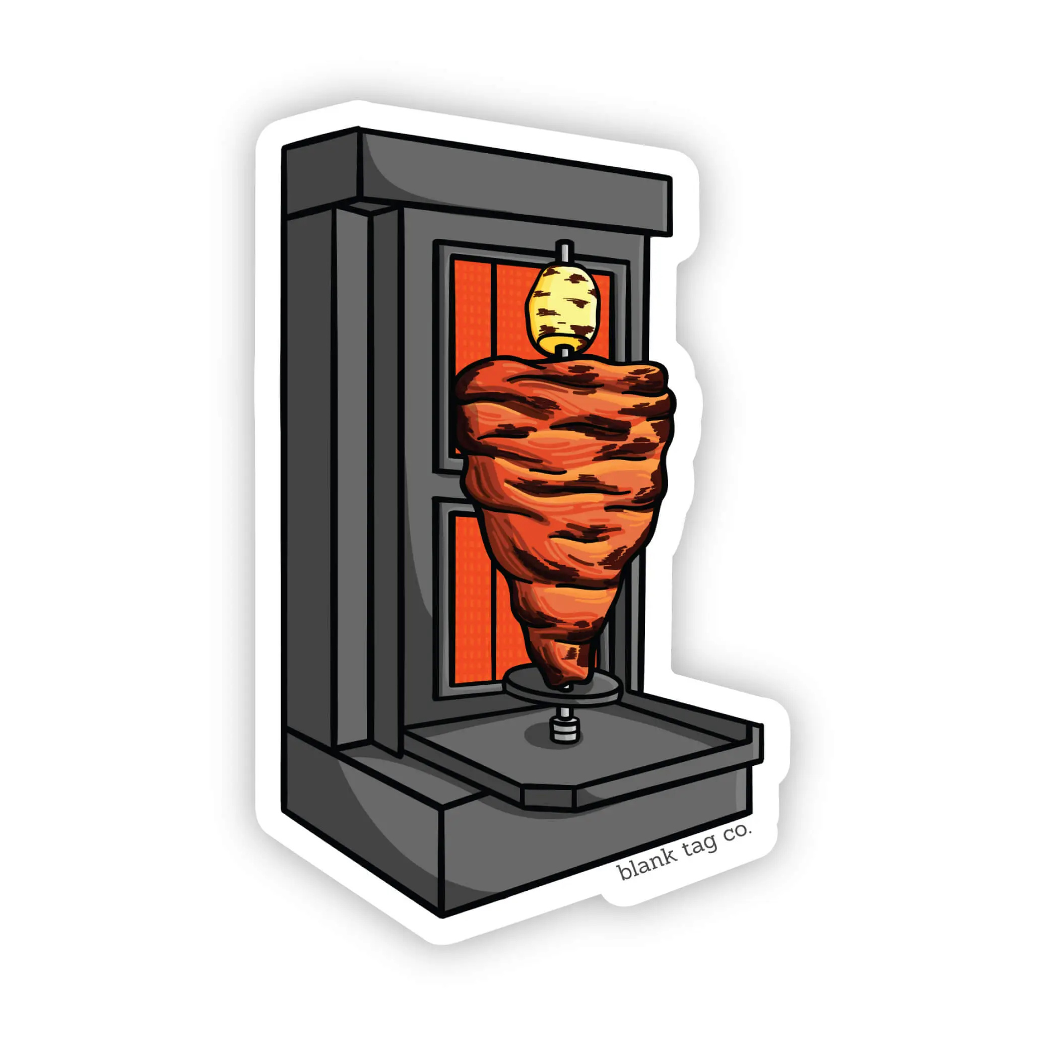 Blank Tag Co.® Waterproof Sticker - Al Pastor Trompo