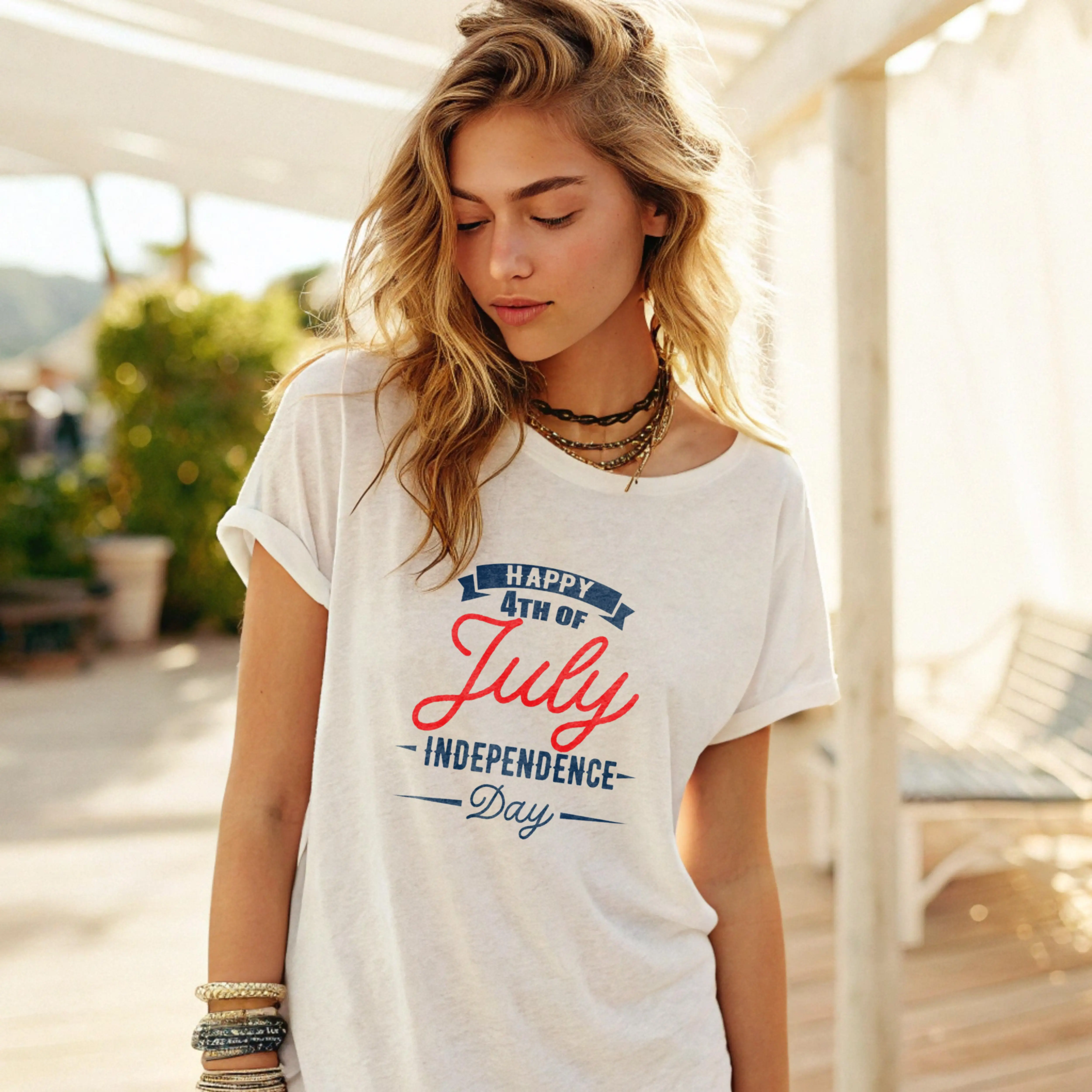 Happy 4th Independence Day - DTF Transfer