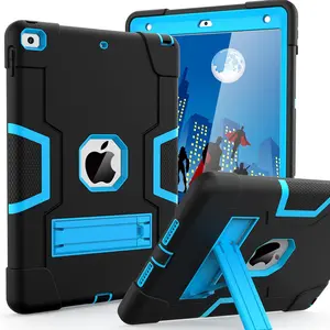 Armor Stand Shockproof Kids Tablet Case for IPad Air 10.2 10.5 11 12.9 Inch 2021 I Pad Pro 9.7 Mini 6 5 4 3 2 7th 8th 9th Cover